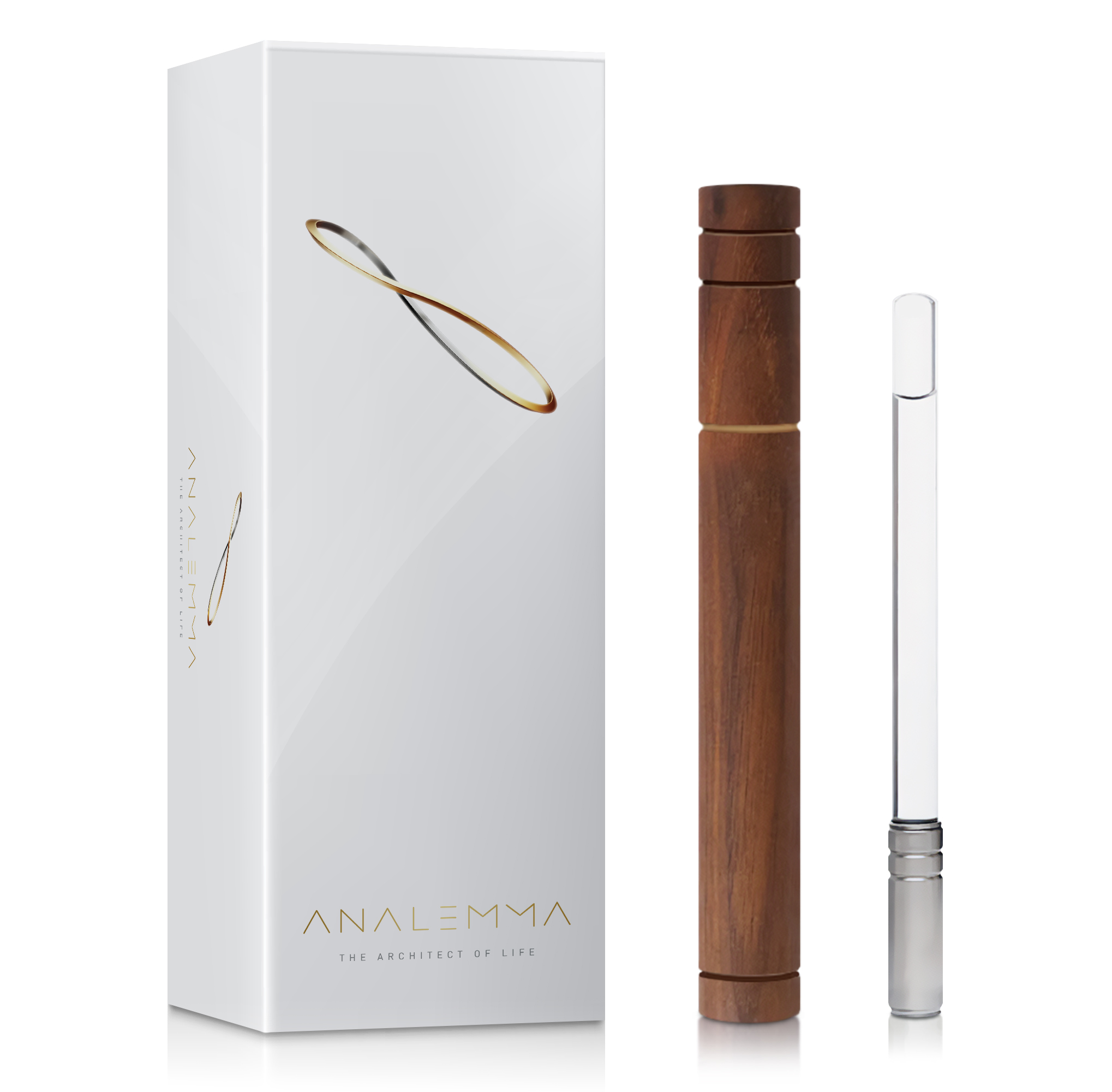 Analemma box + Walnut case wand